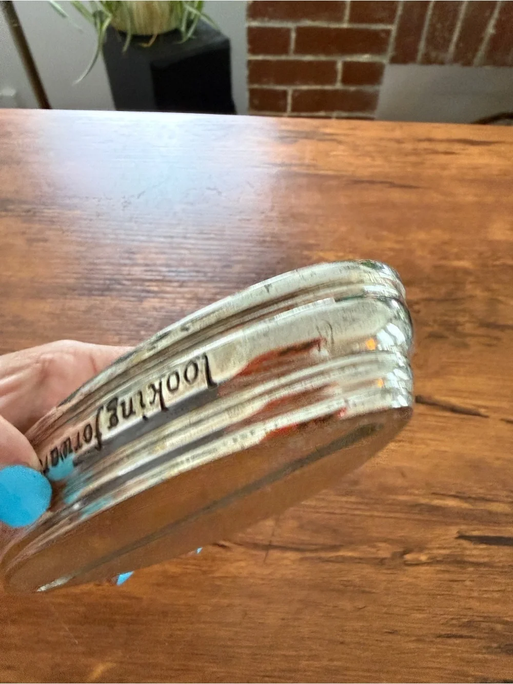 Hallmark metal photo holder - 